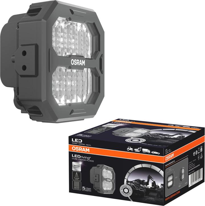 Produktbild Osram LEDriving Cube PX3500 Flood / 12-24V