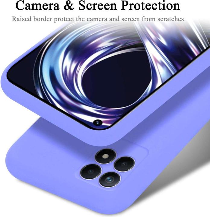 Image du produit Cadorabo Coque pour Realme 8i / Narzo 50 4G TPU Liquid Silicone Case (Realme 8i)