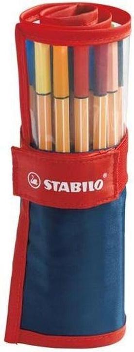 Produktbild STABILO point 88 Fineliner (Mehrfarbig, 25 x)