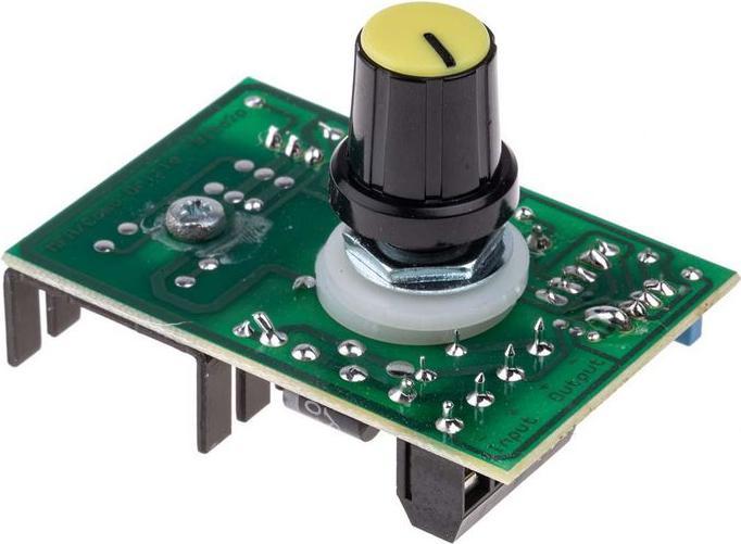 Actual product image RS PRO Motor control 6-15VDC 3A