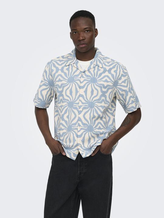 Immagine prodotto Only & Sons ONSCRUZ Hawaii-Hemd Hawaii-Hemd (L)