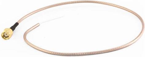 Varia Pigtail RP-SMA Male, 400 mm RG316 Cable, 30 mm Stripped