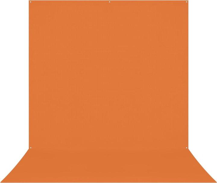 Westcott X Drop Pro Wrinkle Resistant Backdrop Tiger Orange Sweep (2.4 x 4 m) (246 cm, 400 cm)