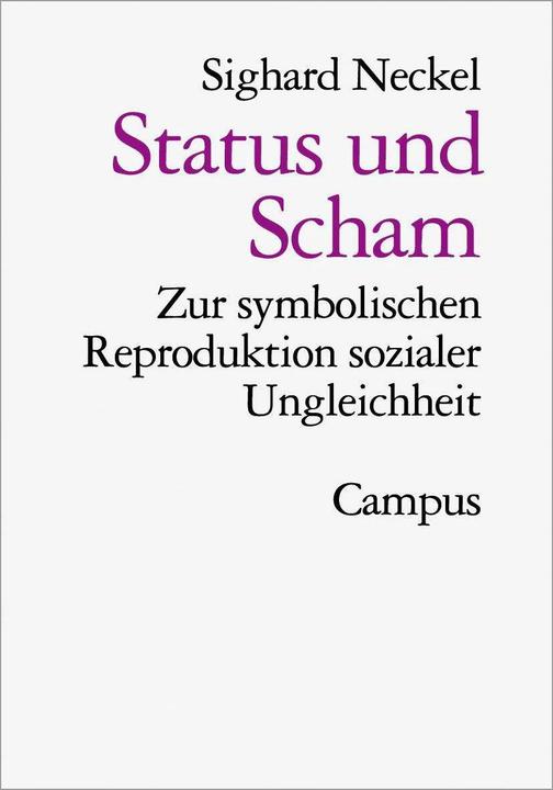 Produktbild Status und Scham (Deutsch, Sighard Neckel, 1991)