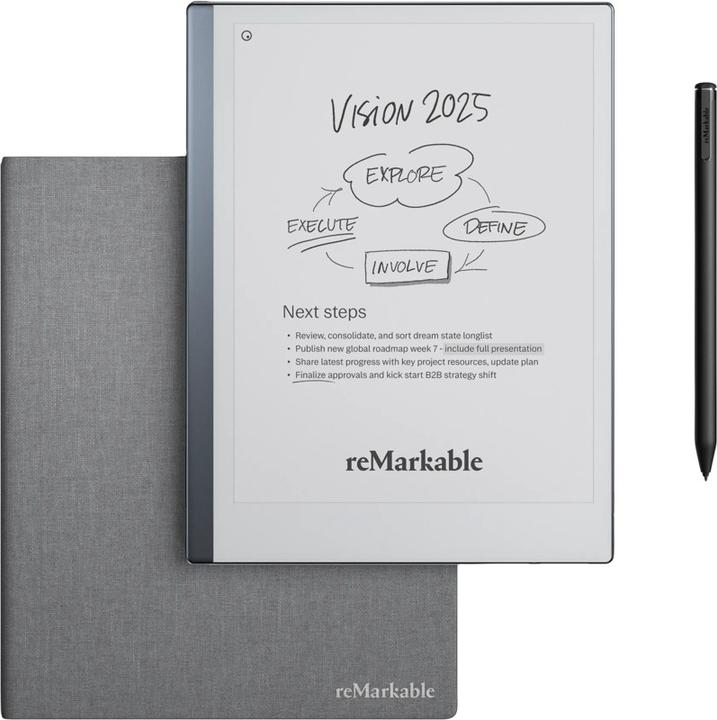 reMarkable 2 met Book Case Grijs (RM114) (10.30", 8 GB, Grijs)