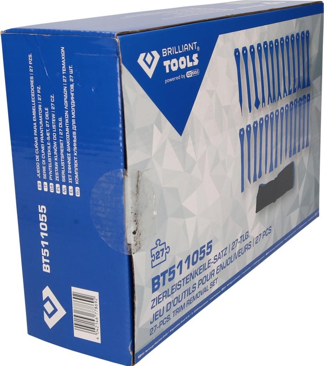 Produktbild Brilliant Tools Zierleistenkeile-Satz, 27-tlg