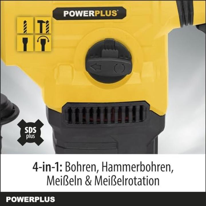 Produktbild Powerplus Bohrhammer 1500W - 17 Acc.