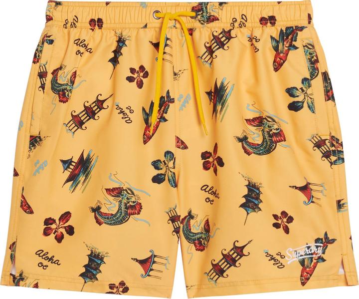 Produktbild Superdry Badehose mit Hawaii-Print (M)