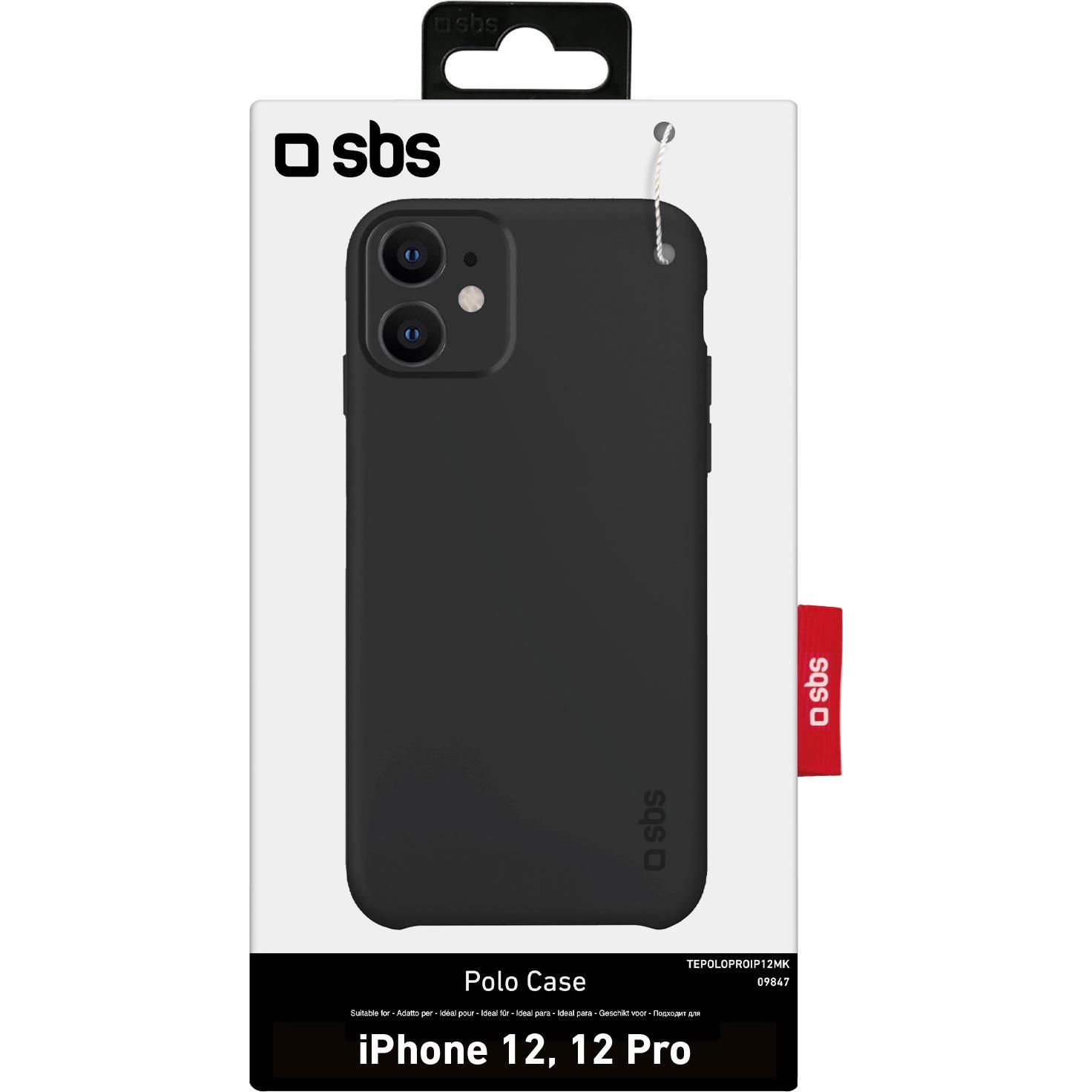 Thumbnail - SBS Schutzhülle (Realme 12 Pro+, Apple iPhone 12), Smartphone Hülle, Schwarz