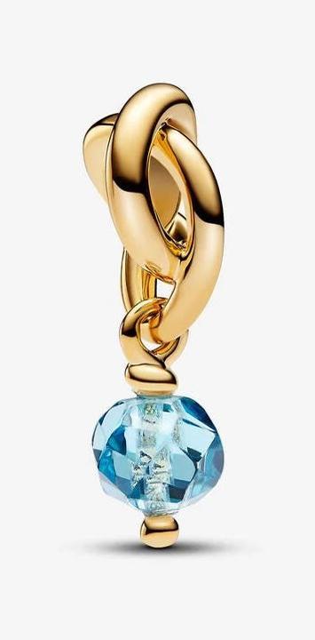 Image du produit Pandora Moments Pierre de naissance mars (Métal doré en 14K)