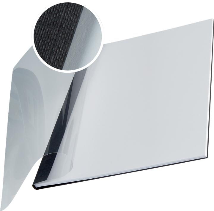 Produktbild Leitz impressBIND Mappen Soft Cover A4 10 Stk. - 3,5 mm, schwarz (A4, 10x)