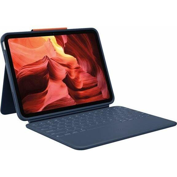 Thumbnail - Logitech Rugged Combo 4 Touch For Ipad, Tablet Tastatur, Blau