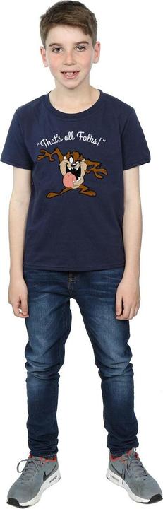 Image du produit Looney Tunes - T-shirt TAZ THAT'S ALL FOLKS - Garçon (128)