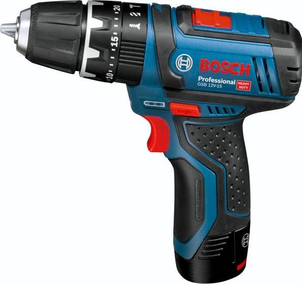 Productafbeelding Bosch Professional GSB 12V-15 (Oplaadbare batterij)