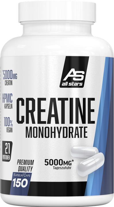 Produktbild All Stars Creatin Mega Caps (150 Stück, Kapseln, 300 g)
