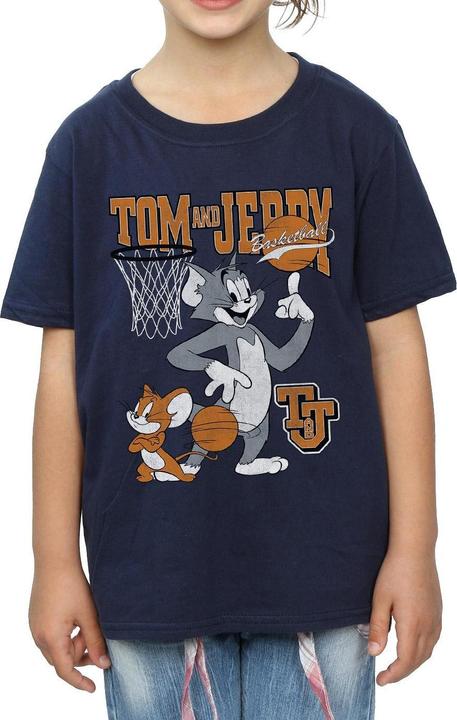 Image du produit Tom & Jerry - T-shirt SPINNING BASKETBALL - Fille (116)