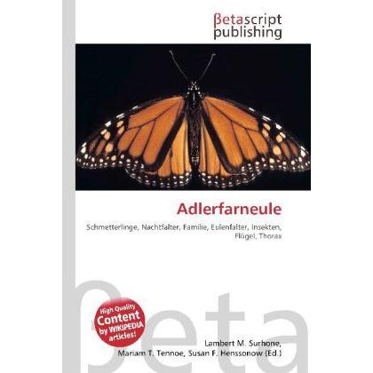 Thumbnail - Adlerfarneule, Fachbücher von Susan F. Henssonow, Lambert M. Surhone, Mariam T. Tennoe