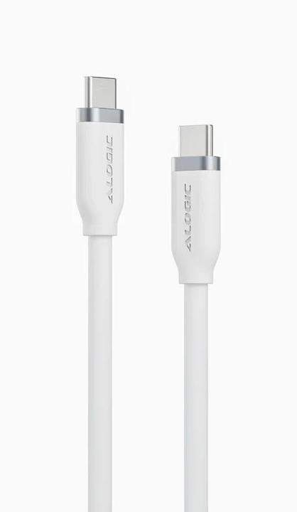 Produktbild Alogic Elements Silicone USB-C - USB-C Kabel 1m, weiss (1 m, USB 2.0, 240 W)