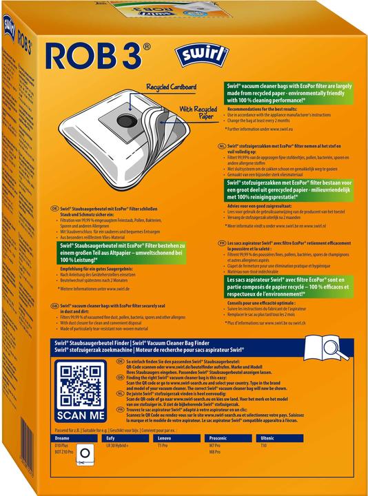 Actual product image Swirl ROB 3 EcoPor (4 x)