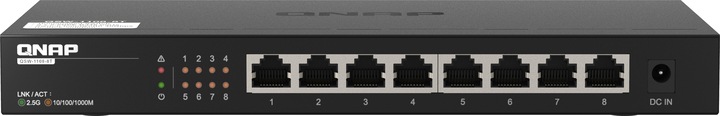 Productafbeelding QNAP QSW-1108-8T, 8-poorts 2,5GbE schakelaar (8 Havens)