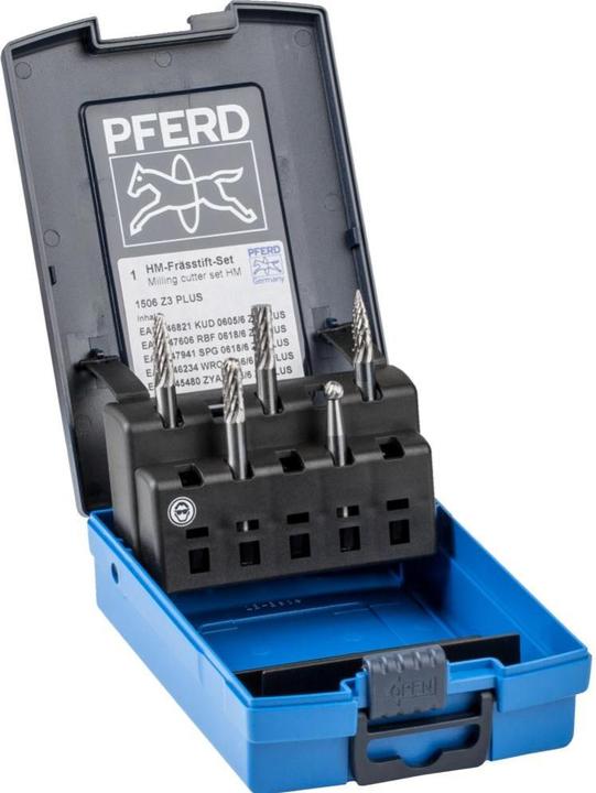 Pferd HMFrässtiftSet 506 Z3 PLUS