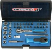 Image du produit Gedore D 20 KAU-20 Jeu de douilles 1/4" 37 pièces UD-IN-IS-PH-PZ-TX