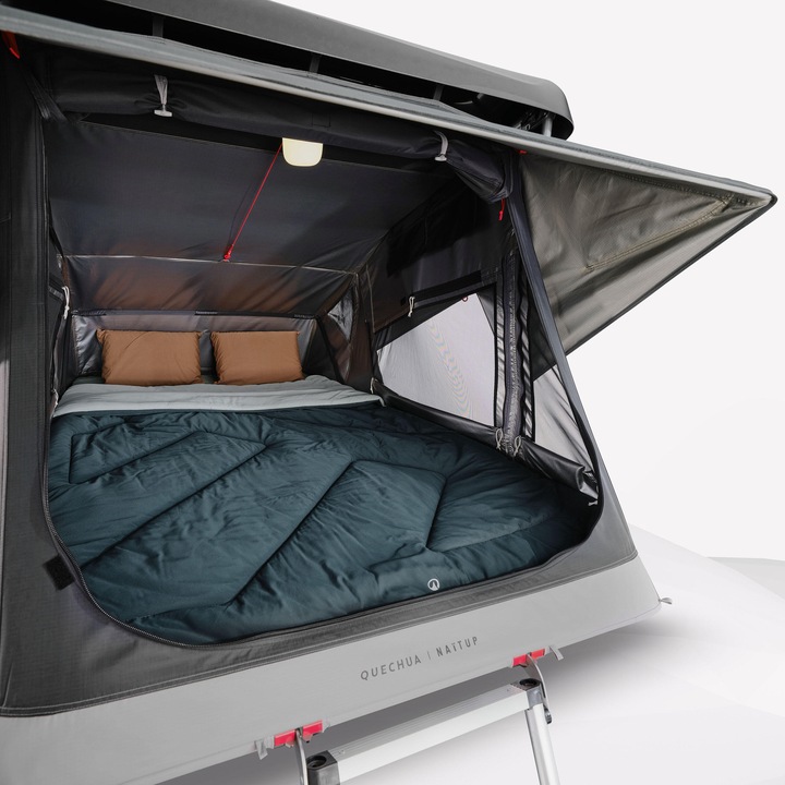 Produktbild Quechua Dachzelt Hartschale Fresh & Black - × NaïtUp für 2 Personen (Dachzelt, 65 kg, 2 Personen)
