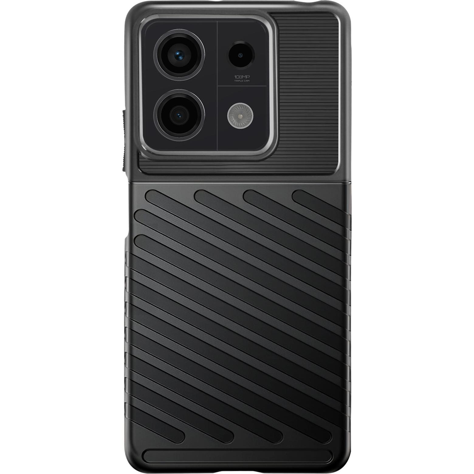 Thumbnail - Avizar Thunder Cover Series (Xiaomi Redmi Note 13 5G), Smartphone Hülle, Schwarz
