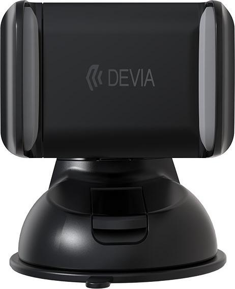 Produktbild Devia Autohalterung ES049 schwarz mit Saugnapf