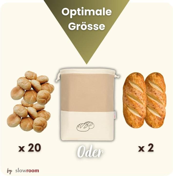 Actual product image Slowroom Brotbeutel