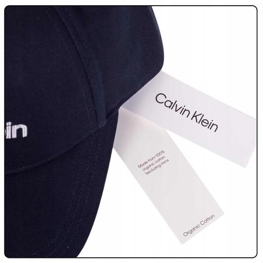 Image du produit Calvin Klein Hommes Double Line Embro Bb Baseball Cap, Ck Navy, Taille unique