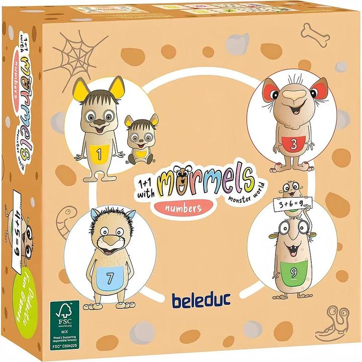 Actual product image Beleduc Mormels Numbers