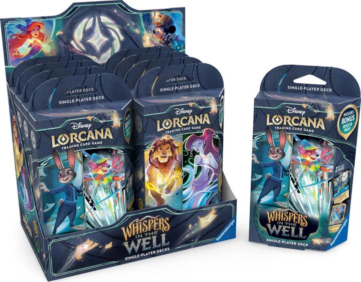 Actual product image GED Lorcana Starter Decks Sussurri nel Pozzo ENG (English, Booster display, Box Set & Collection)