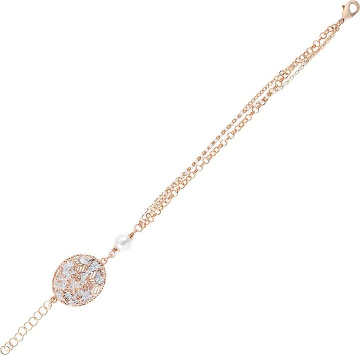 Immagine prodotto Ottaviani Bracciale in bronzo con glitter argento