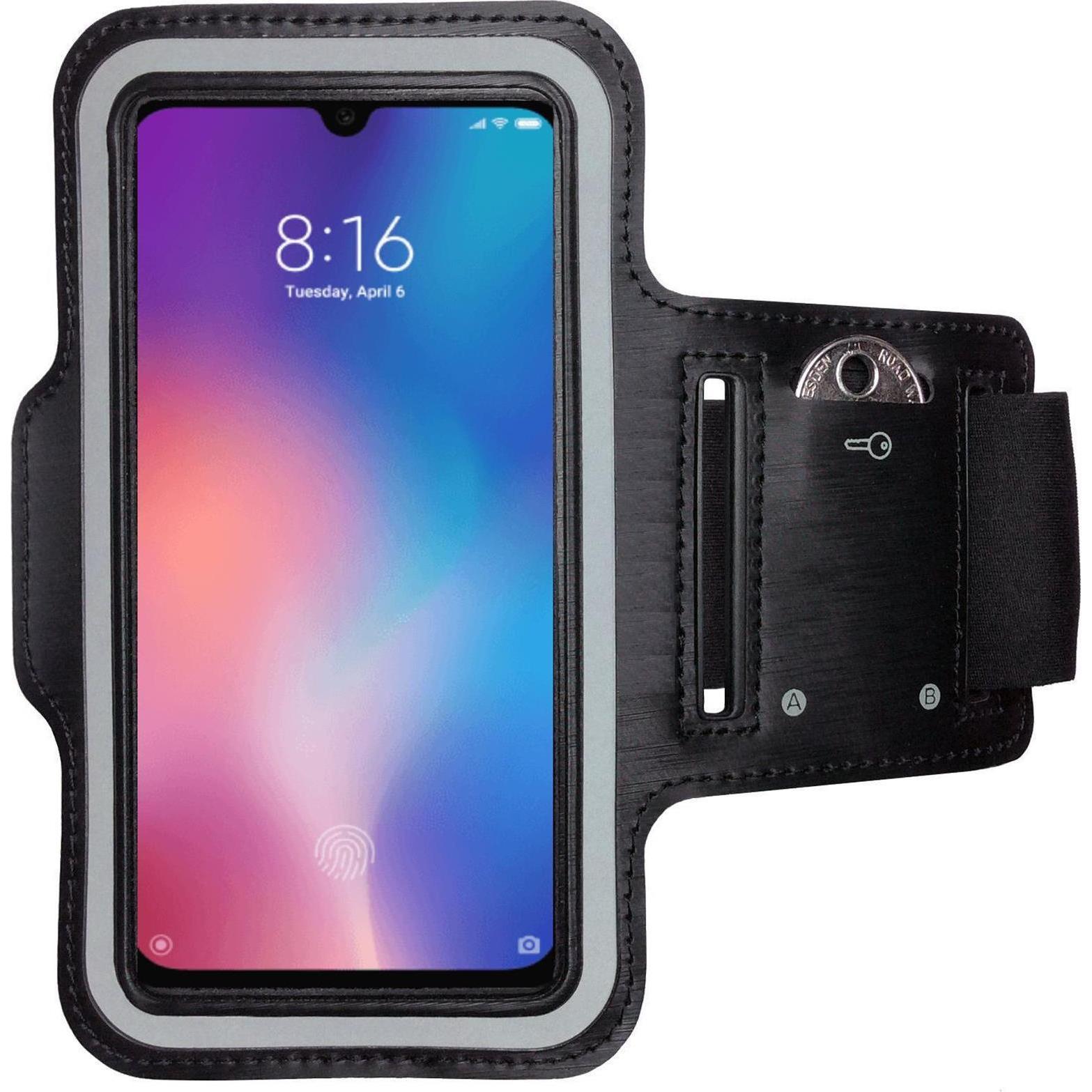CoverKingz Sportarmband für Xiaomi Mi 9 SE, Smartphone Sportarmband, Schwarz