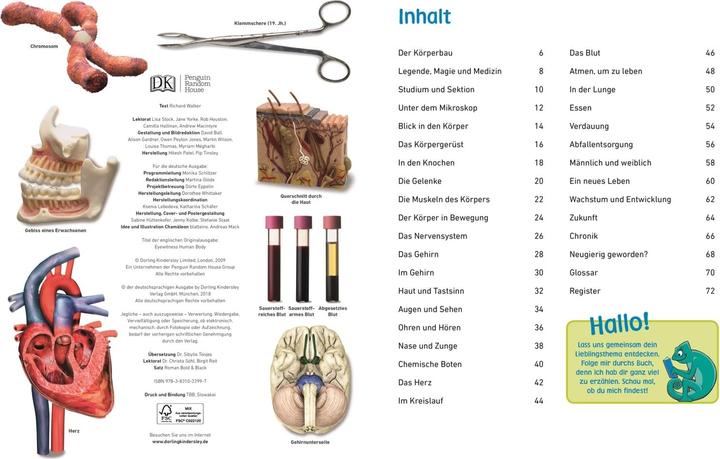 Actual product image memo Wissen entdecken. Der Körper (German, Sibylle Tönjes, 2018)