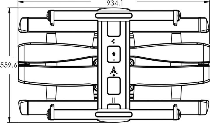 Actual product image Sanus VXF730-B2 (Wall, 95", 79 kg)
