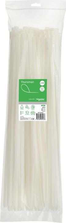 Immagine prodotto Schneider Electric Fascetta Thorsman-Natura-8,8 x 550 mm IMT46926 (Nastro per nodi, 550 mm, 100 pz.)