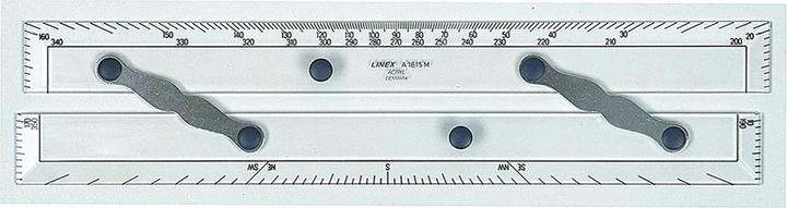 Actual product image Linex A1612M Parallel Ruler (30 cm)