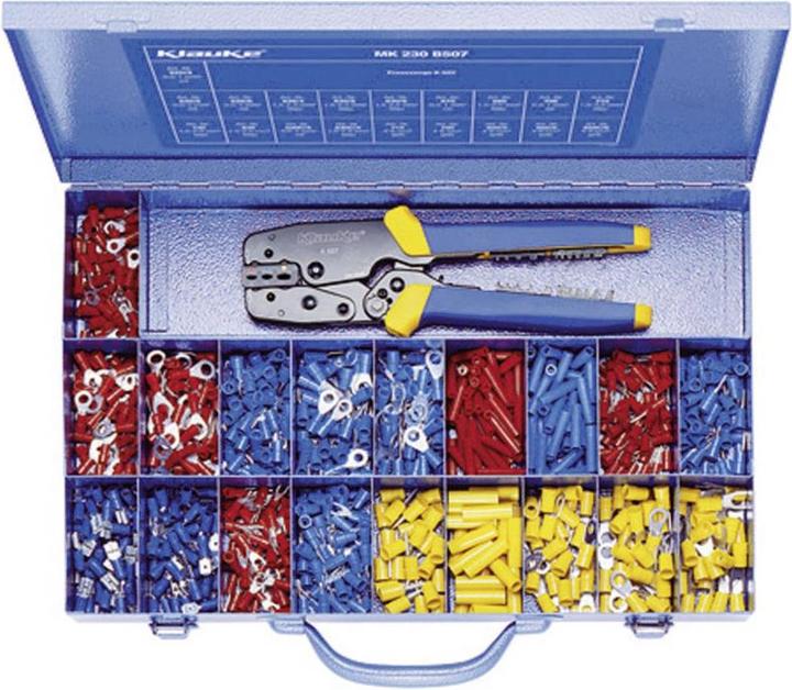 Klauke Assortiment de connecteurs à sertir 0,5