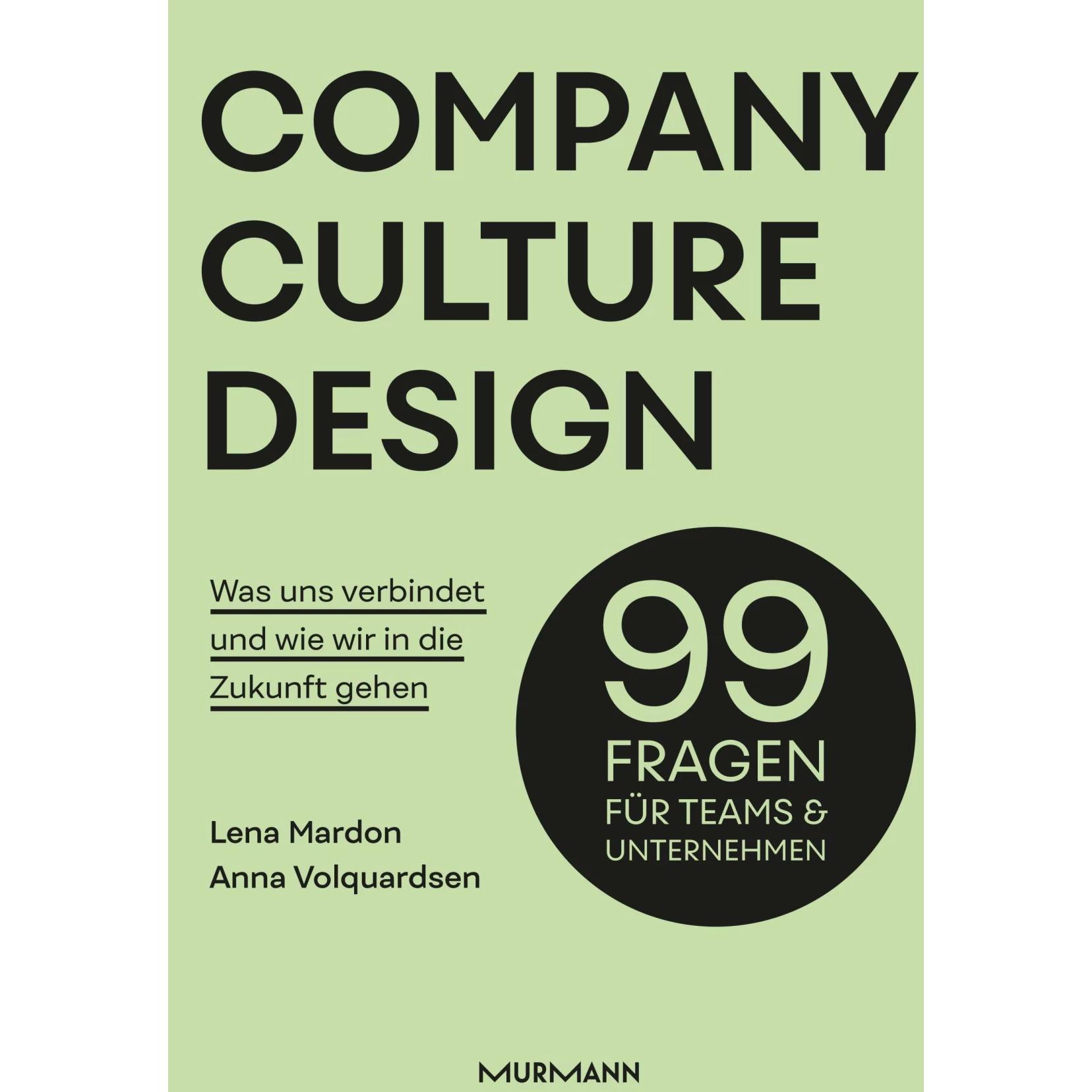 Company Culture Design, Fachbücher von Lena Mardon, Anna Volquardsen