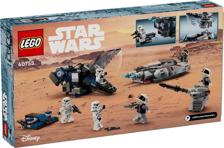 Immagine prodotto LEGO Imperial Dropship vs. Rebel Scout Speeder (40755, LEGO Star Wars)