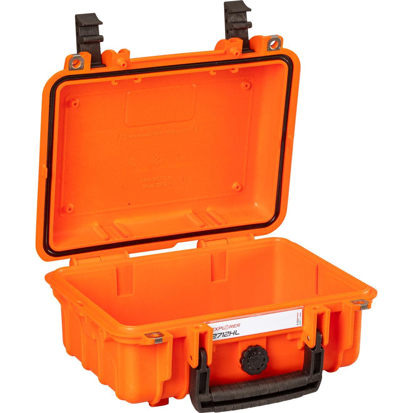 Thumbnail - Explorer Cases Outdoor Koffer 2712HL.O E orange empty (B x H x T) 28 x 20 x 12 (Kamera Beutel, 6.60 l), Kameratasche, Or...
