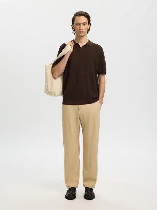 Produktbild Selected Leinenmix Poloshirt (M)