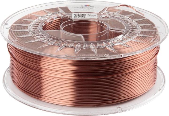 Produktbild Filament PLA SILK spicy copper 1.0kg 1.75mm (PLA, 1.75 mm, 1000 g, Kupfer)
