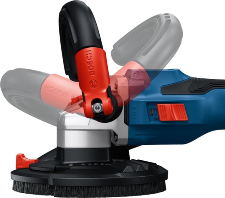 Produktbild Bosch Professional Blau 0601776201 GBR 18V-15 S 18V Accu Betonslijpmachine xcl. accu en lader in L-BOXX (Betonschleifer)