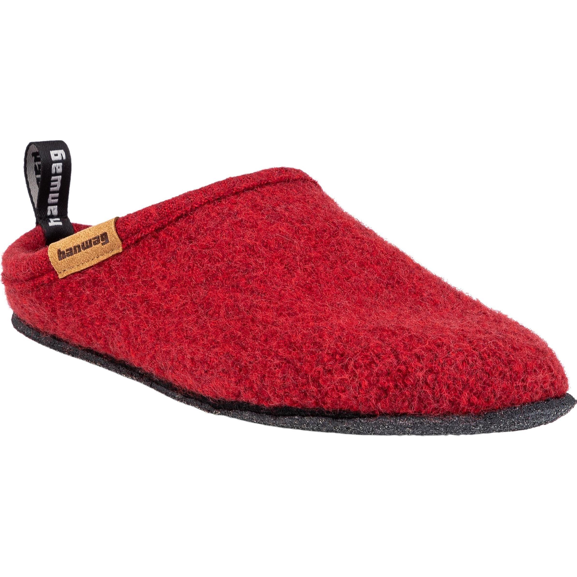 Hanwag, Herren, Hausschuhe, Cabin Loafer, Rot, (41)