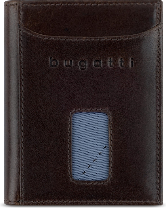 Produktbild Bugatti Secure Slim - RFID Kreditkartenhalter mit Wiener Münzfach Romano