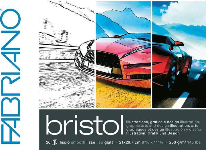 Fabriano Bristol (A4, Blanko)