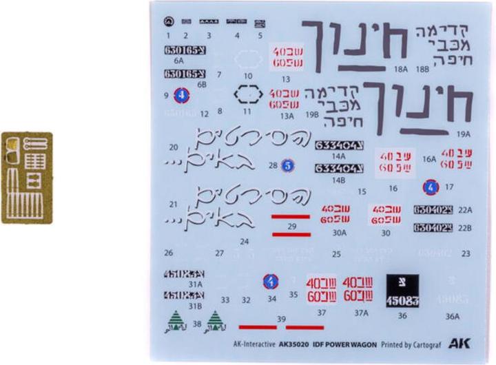 AK Interactive IDF POWER WAGON WM300 w/winch 1/35